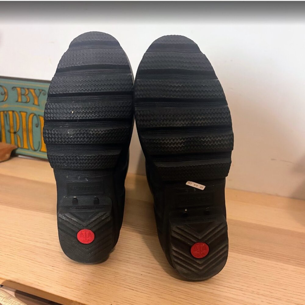 Black Hunter Tall Rain Boot - Picture 3 of 6